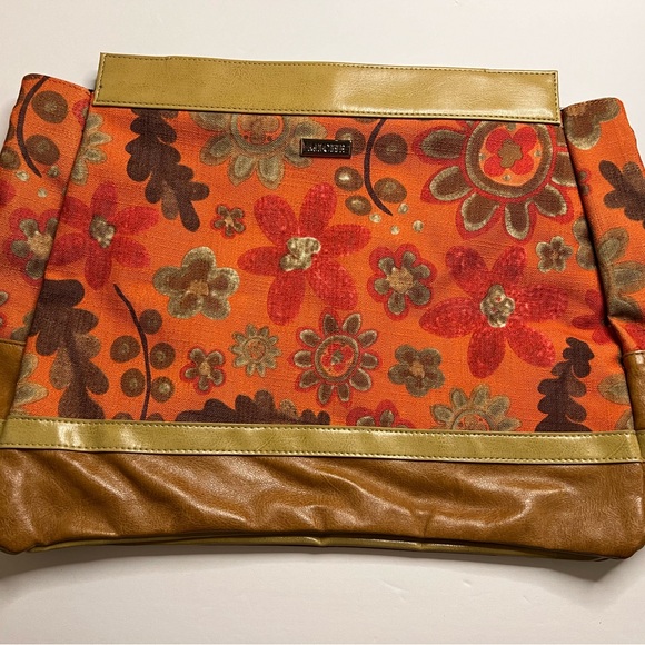 Miche Grace‎ orange floral Prima interchangeable shell bag handbag - Picture 1 of 4
